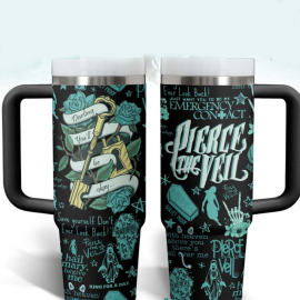 Pierce The Veil Gift for Her, Him on Birthday Xmas 30oz or 40oz Tumbler LN