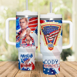 American Nightmare Cody Rhodes 30oz or 40 Oz Tumbler HG