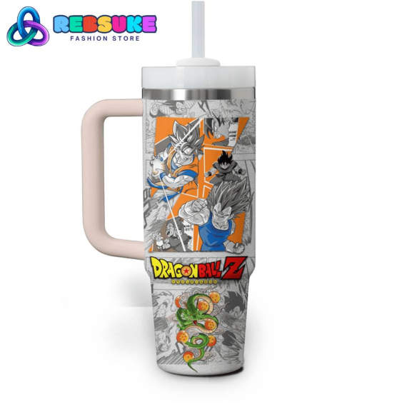 Dragon Ball Custom Name  Quencher 30oz Or 40oz Stainless Steel Tumbler With Handle HG
