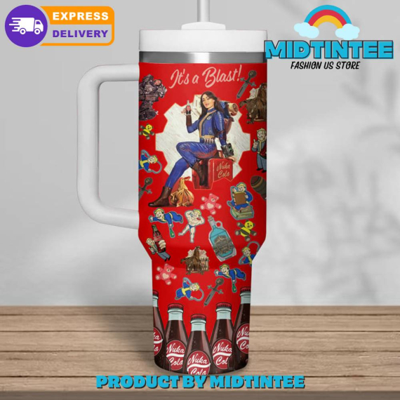 Fallout Its a Blast Gift for her,him, Birthday Xmas Halloween Gift 30oz or 40oz Tumbler LN