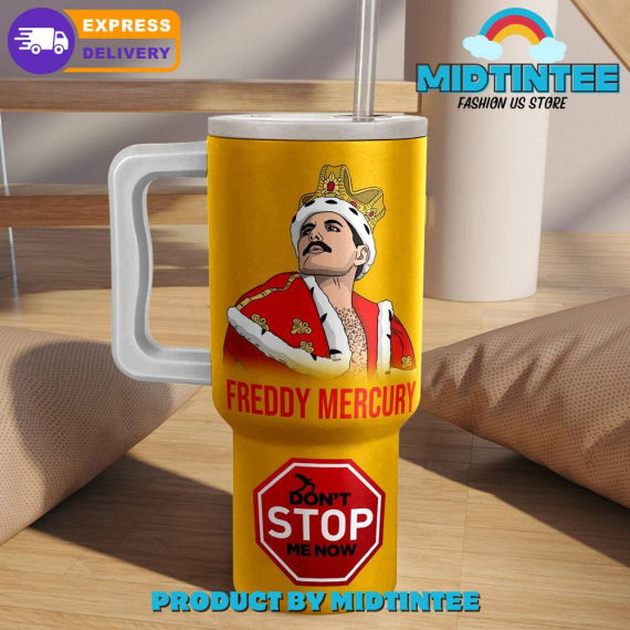 Freddy Mercury King Of Queen Gift For Her, Him 40oz Tumbler LN