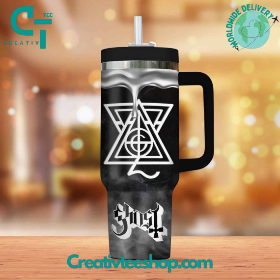 Ghost Band Gift for Her, Him on Birthday Xmas 30oz or 40oz Tumbler LN