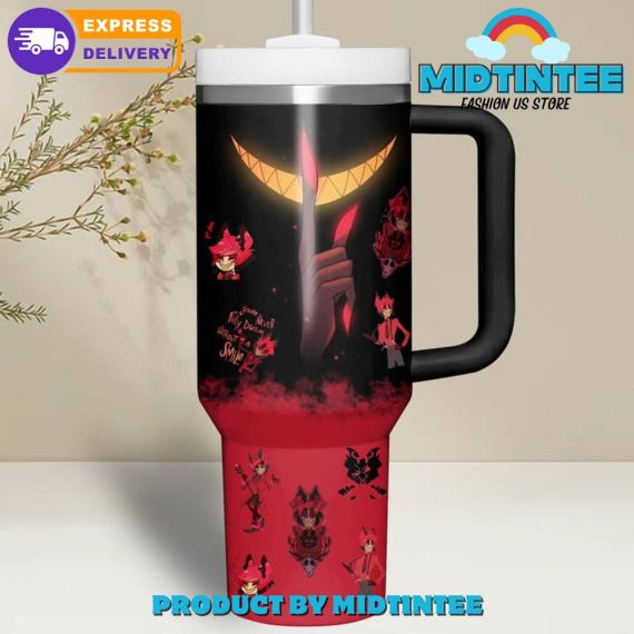 Hazbin Hotel Television Series Gift for her, him, Birthday Xmas Halloween Gift 30oz or 40oz Tumbler LN