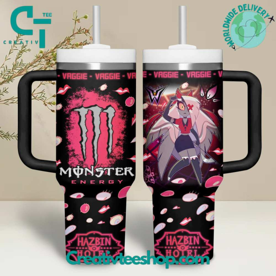 Hazbin Hotel Vaggie Energy Gift for Her, Him on Birthday Xmas 30oz or 40oz Tumbler LN