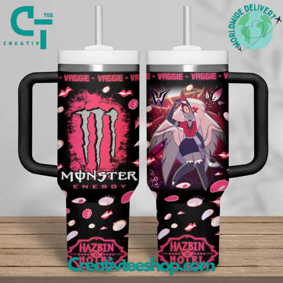 Hazbin Hotel Vaggie Energy Gift for Her, Him on Birthday Xmas 30oz or 40oz Tumbler LN