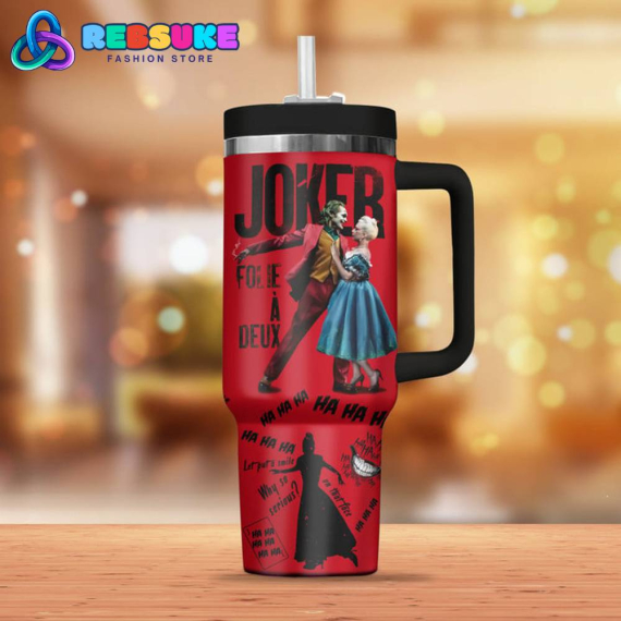 Joker Why So Serious  Quencher 30oz Or 40oz Stainless Steel Tumbler With Handle HG