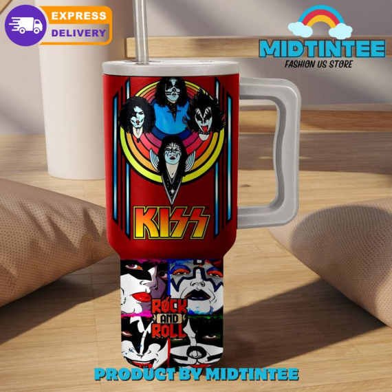 Kiss Band Rock And Roll Gift for her, him, Birthday Xmas Halloween Gift 30oz or 40oz Tumbler LN