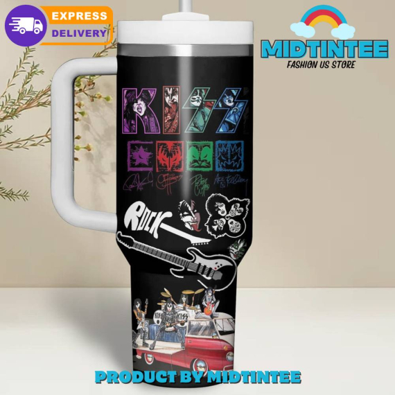 Kiss Band Rock N Roll All Night Customized Gift for her,him, Birthday Xmas Halloween Gift 30oz or 40oz Tumbler LN