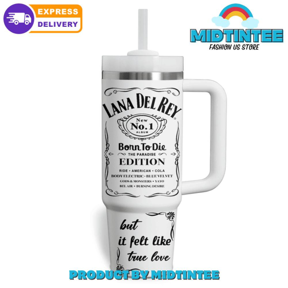 Lana Del Rey He Hurt Me Gift for her,him, Birthday Xmas Halloween Gift 30oz or 40oz Tumbler LN