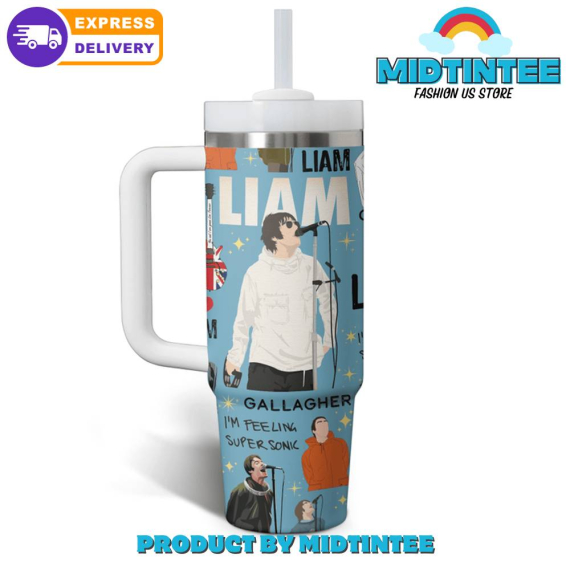 Liam Gallagher As You Were Gift for her,him, Birthday Xmas Halloween Gift 30oz or 40oz Tumbler LN