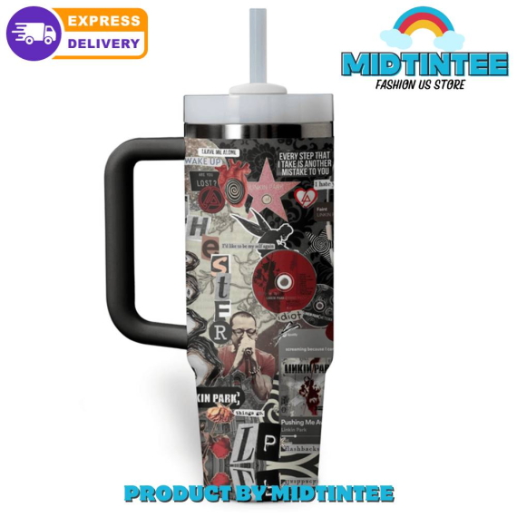 Linkin Park Band Nobodys Listening Gift for her,him, Birthday Xmas Halloween Gift 30oz or 40oz Tumbler LN