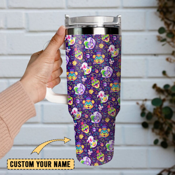Five Nights At Freddy’s Amino Games Custom Quencher 30oz Or 40oz Stainless Steel Tumbler With Handle HG