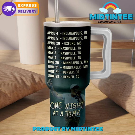 Morgan Wallen One Night At A Time Gift for her, him, Birthday Xmas Halloween Gift 30oz or 40oz Tumbler LN