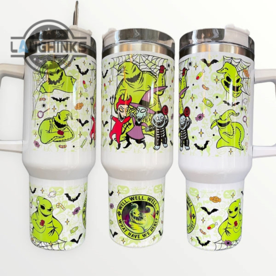 Oogie Boogie Night Mare Before Christmas Tumbler  30oz or 40oz HG
