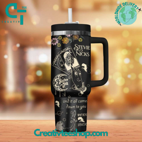 Stevie Nicks Gift for Her, Him on Birthday Xmas 30oz or 40oz Tumbler LN
