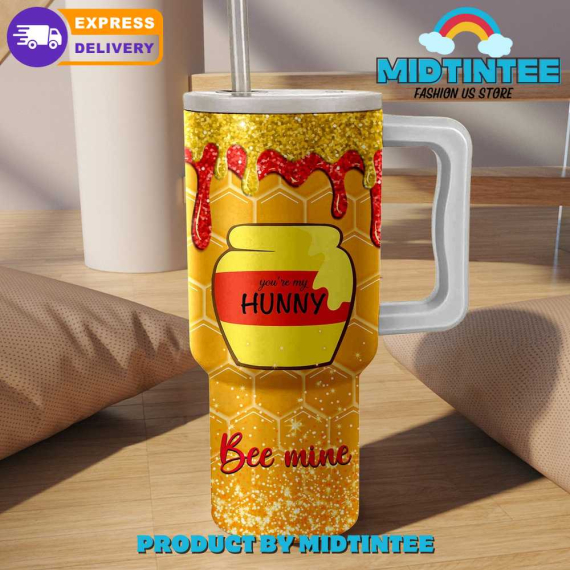 Pooh You Are My Hunny Bee Mine Gift For Her, Him 40oz Tumbler LN