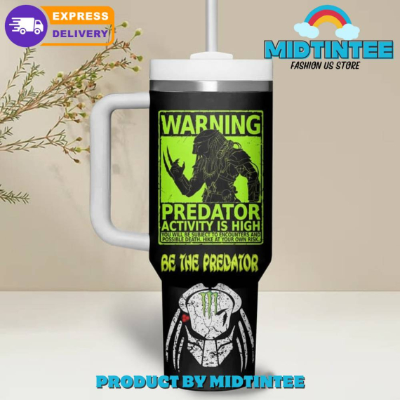 Predator Dont Be The Prey Gift for her, him, Birthday Xmas Halloween Gift 30oz or 40oz Tumbler LN