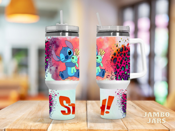 Stitch 30oz or 40oz Quencher Tumbler LN Lilo and Sticth Lover Gifts Gift for her