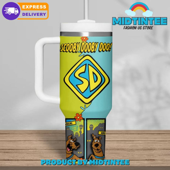 Scooby Dooby Doo Gift for her, him, Birthday Xmas Halloween Gift 30oz or 40oz Tumbler LN