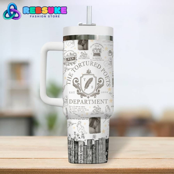 Taylor Swift The Tortured Poets Dept 30oz or 40 oz Tumbler HG