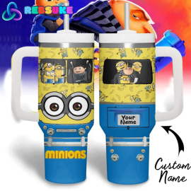 Minions The Rise of Gru Customized Cartoon 30oz or 40oz Tumbler HG