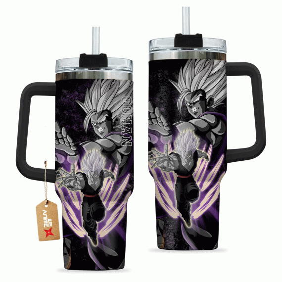 Gohan Beast Dragon Ball Anime Custom   Quencher 30oz or 40oz Stainless Steel Tumbler With Handle HG