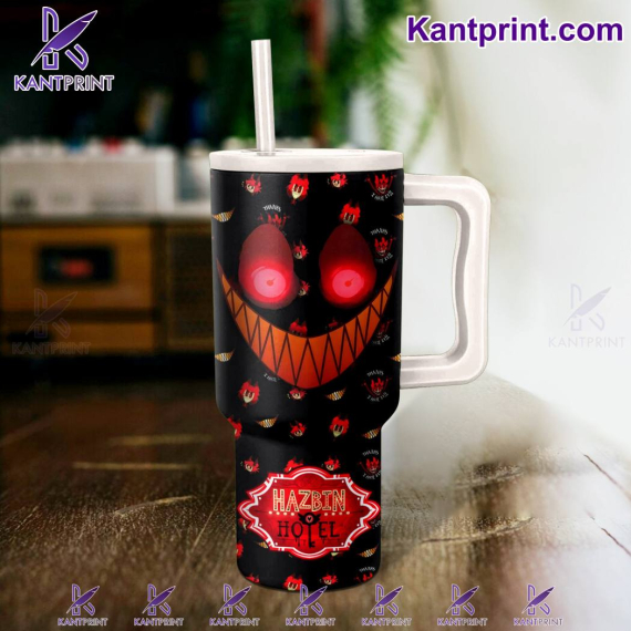 Hazbin Hotel Cartoon Custom  Quencher 30oz or 40oz Stainless Steel Tumbler With Handle HG
