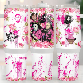 Horror Movie Halloween Gift, Halloween Tumbler HG, Scary Movie Tumbler HG, Mom Gift for Her, Gift for Him