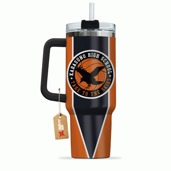 Koshi Sugawara Haikyuu Anime Custom 30oz or 40oz Quencher Stainless Steel Tumbler With Handle, Best Gift Idea NVA, Best Gift Idea NVA