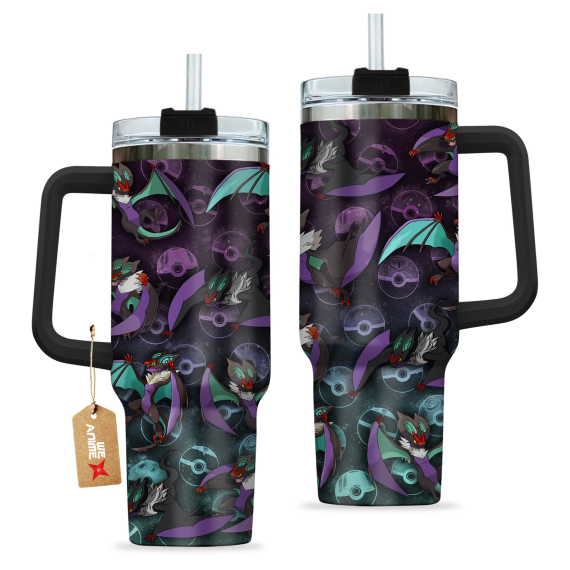 Noivern Pokemon Anime Custom Quencher 30oz Or 40oz Stainless Steel Tumbler With Handle HG