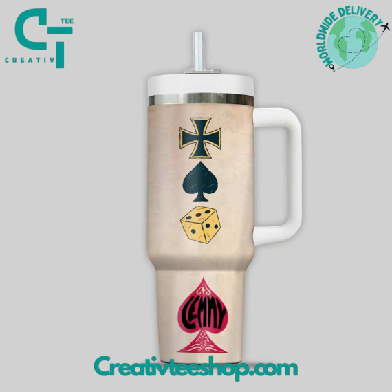 Motrhead Lemmy Gift for Her, Him on Birthday Xmas 30oz or 40oz Tumbler LN
